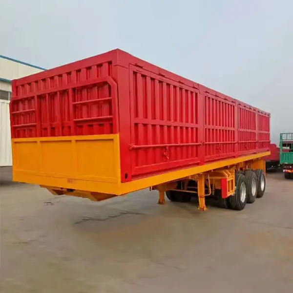 栏板式半挂车,箱式运输半挂车,低平板半挂车